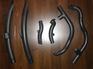 Керамическое покрытие Black старой выхлопной системы