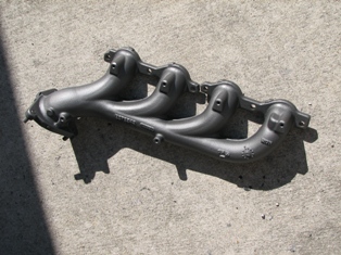 14 Выпускной коллектор с керамическим термобарьерным покрытием